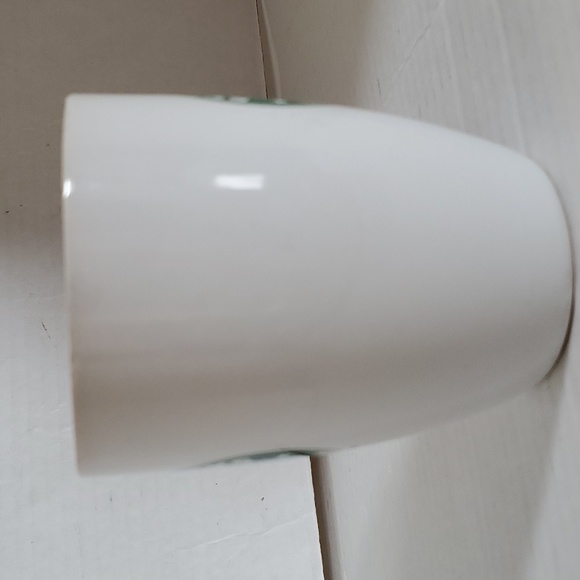 2007 Starbucks Cup Mug Coffee Tea Cocoa Hot 12.4 Fluid Ounces White Ceramic - Picture 2 of 10